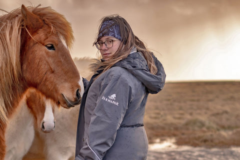 Is Knapar Frakki Reitmantel, wasserdicht