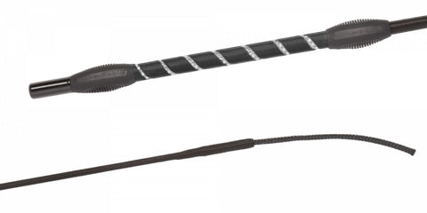 Fleck Feldmann Ledergriff mit Strass-Band