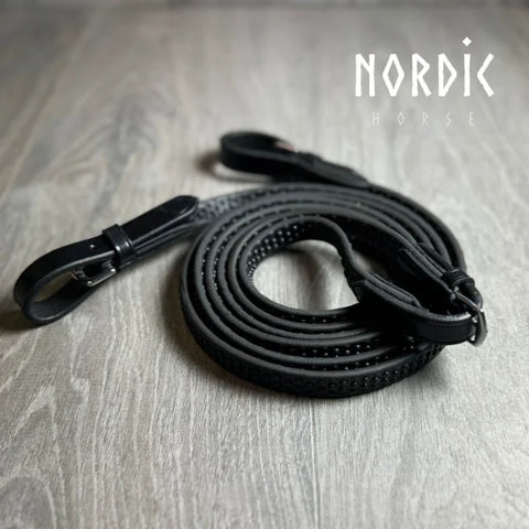 Nordic Horse Biothane-Zügel mit Punkten und Schnallen