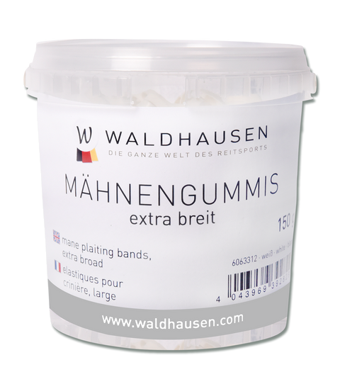 Waldhausen Mähnengummis extra breit im Eimer