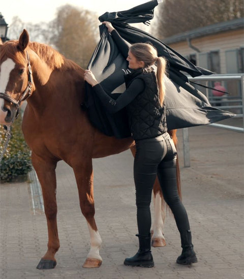 Waldhausen W-health & care Ice Layer Decke, nachtblau,