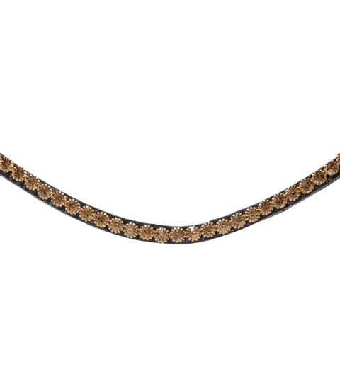 Waldhausen S-Line Trensenzaum Goldsmith, braun