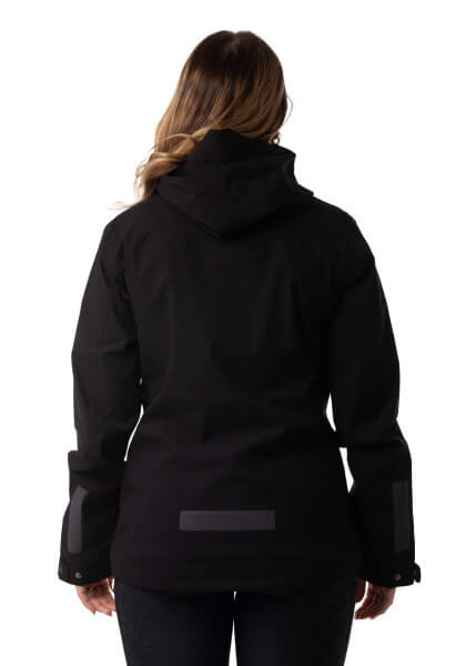 Top Reiter Regenjacke GLETTA, schwarz