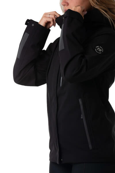 Top Reiter Regenjacke GLETTA, schwarz