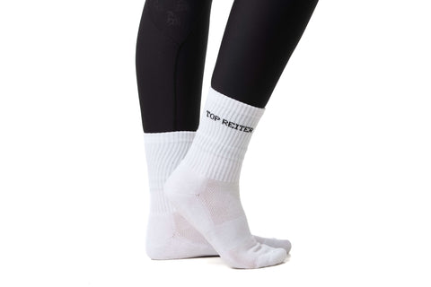 Top Reiter Socken, ORRI, weiß