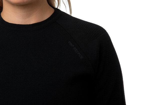 Top Reiter Sweater YLUR, merino schwarz