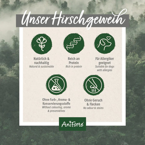 Aniforte Hirschgeweih, 50g