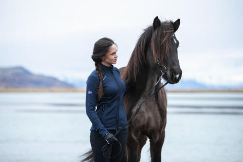 Top Reiter Jacke "BYLGJA", Damen, dunkelblau