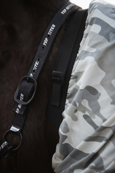 Top Reiter Ekzemdecke CAMO grau