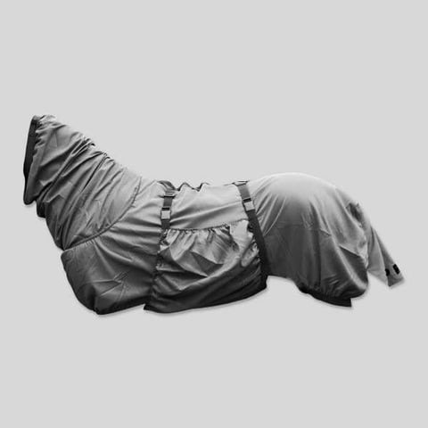 Top Reiter Bauchlatz Ekzemdecke, grau