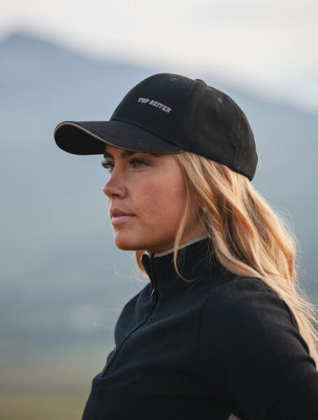 Top Reiter Cap schwarz