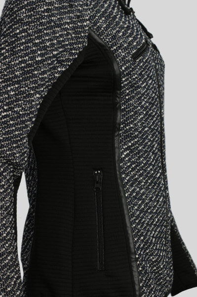 Top Reiter Jacke "SKVISA", Damen, schwarz/weiß