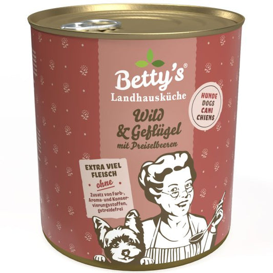 Betty`s Landhausküche Hund - Wild & Geflügel