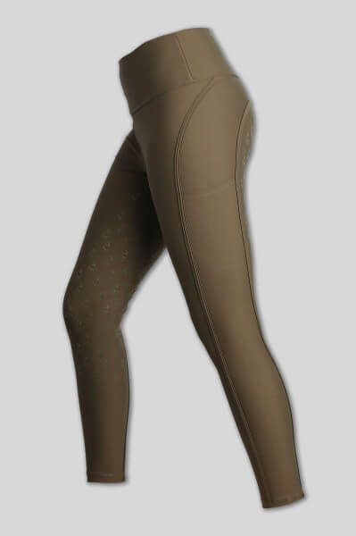 Top Reiter Reitleggins KEMPA, Damen, oliv/ schwarz-gold/ schwarz