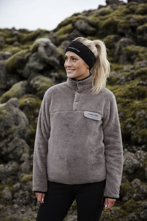 Top Reiter Merino-Stirnband, schwarz