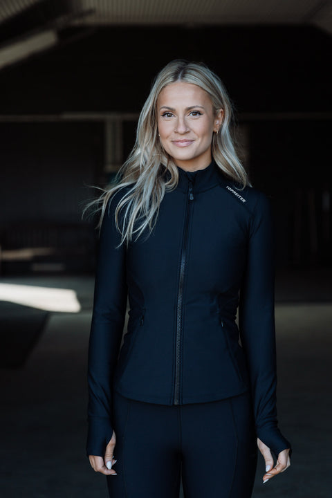 Top Reiter Jacke "ALDA", schwarz