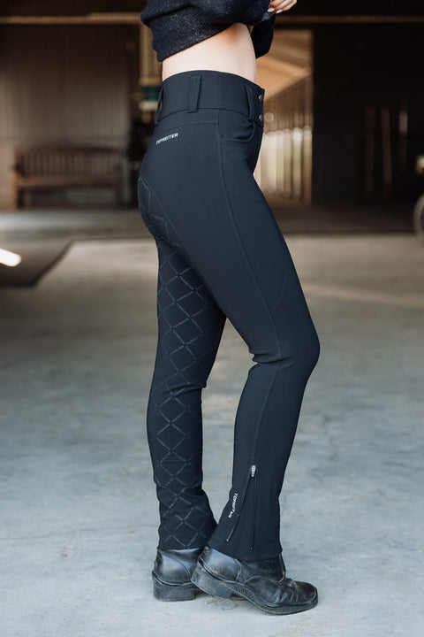 Top Reiter Reithose "ASKJA" Frauen, schwarz