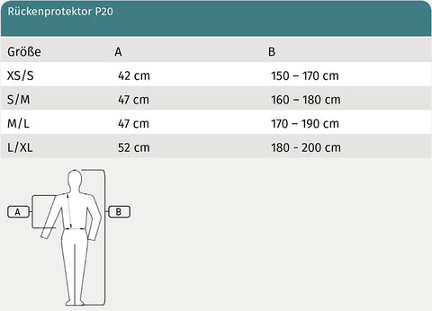 Waldhausen SWING RÜCKENPROTEKTOR P20, ERWACHSENE