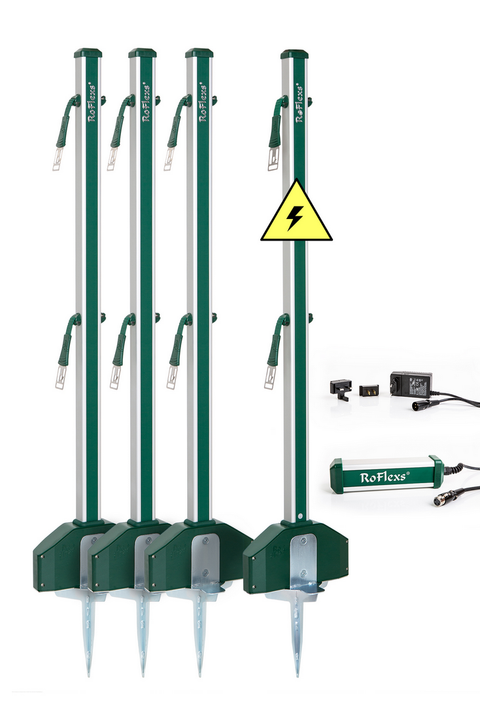 RoFlexs Premium E 145 Starter Zaun Set