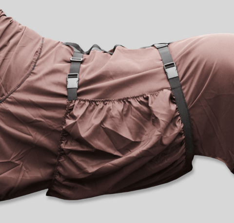 Top Reiter Bauchlatz Ekzemdecke, braun