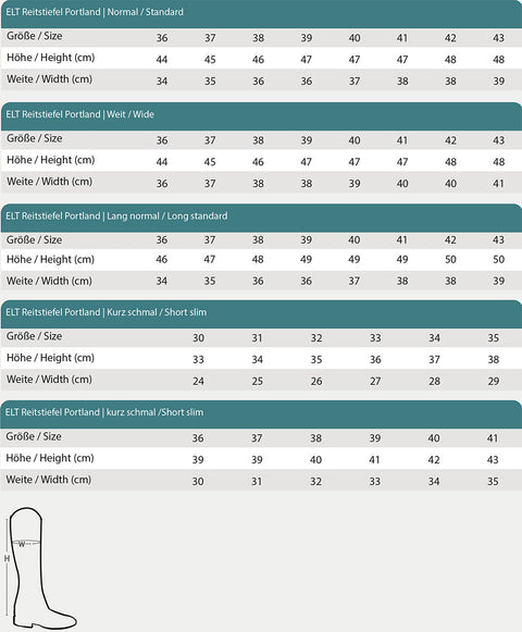 Waldhausen Reitstiefel Portland