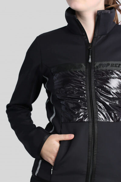 Top Reiter Jacke ÖRK, schwarz-silber
