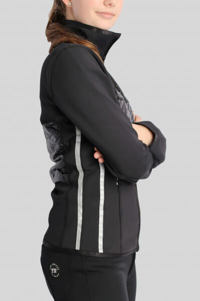 Top Reiter Jacke ÖRK, schwarz-silber