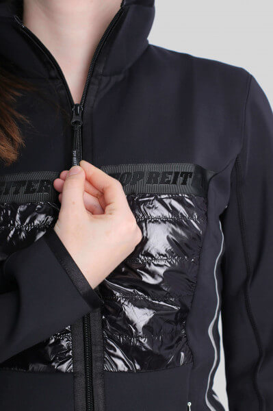 Top Reiter Jacke ÖRK, schwarz-silber