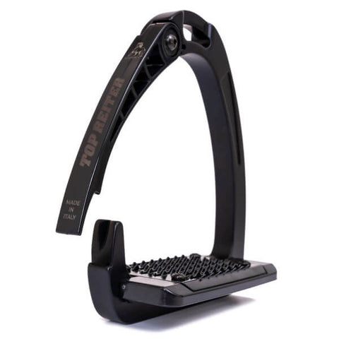 Top Reiter safety stirrups HRAFN, black 