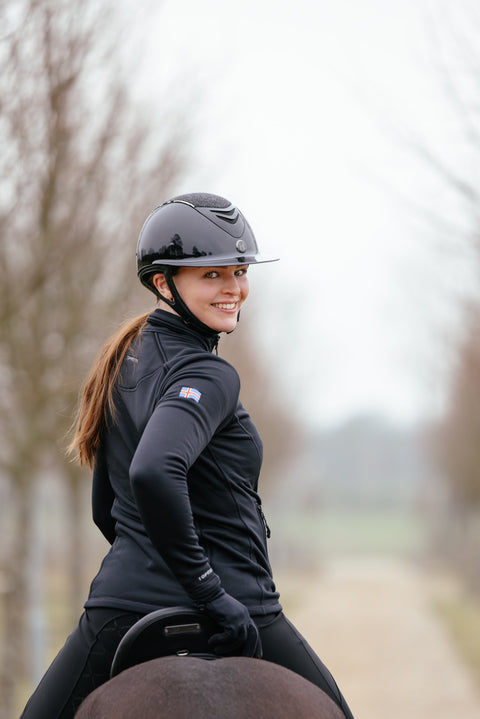 Top Reiter Jacke Byglia, schwarz