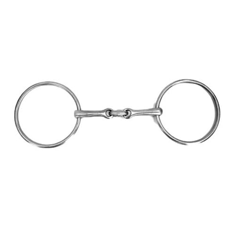 Vals Edelstahl-Gebiss, doppelt gebrochen