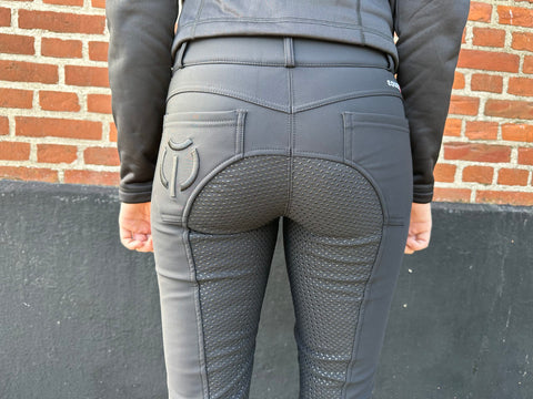 Eques Softshell-Jodhpurreithose – Vollbesatz Grip – Damen