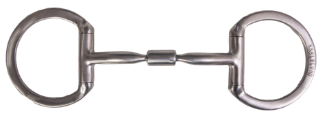 Karlslund Olivenkopf-Gebiss, Titan, doppelt gebrochen