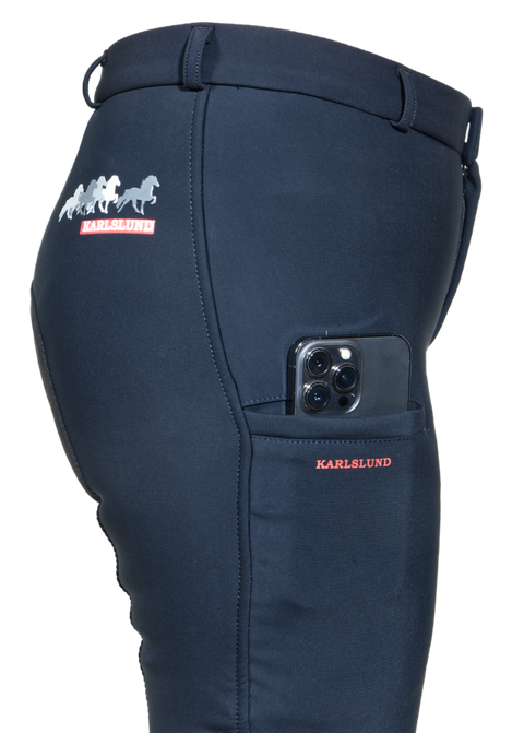 Karlslund Jökull Softshell Reithose mit Handytasche
