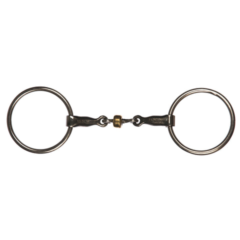 Eques Doppelt gebrochene Wassertrense mit Rolle – Sweet Iron