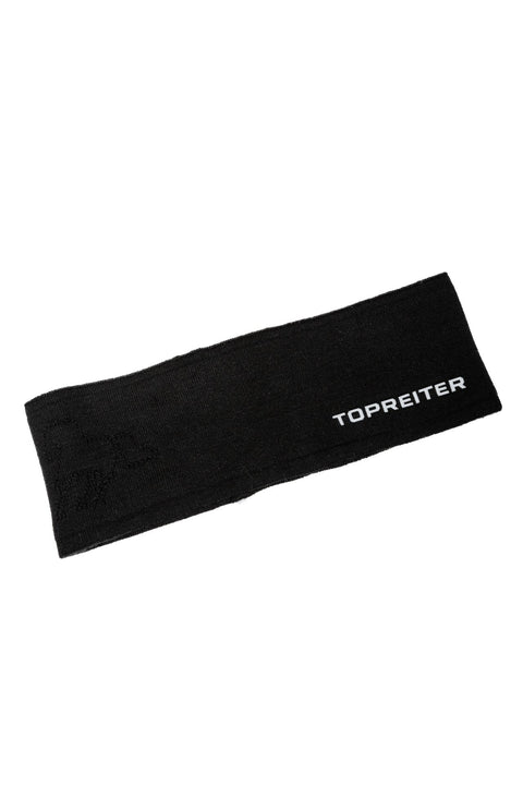 Top Reiter Merino-Stirnband, schwarz