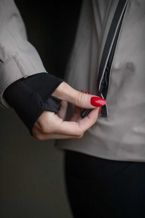 Top Reiter rain jacket GLETTA, sand