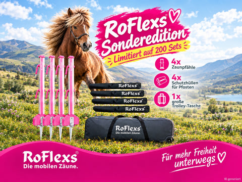 RoFlexs Premium 145 Paddock Set pink sonder edition