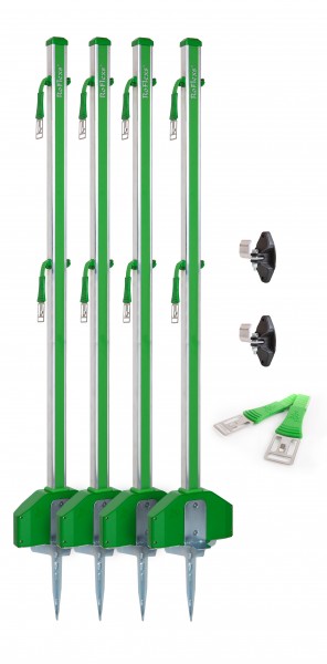 RoFlex Basic 160 Trailer Zaun Set