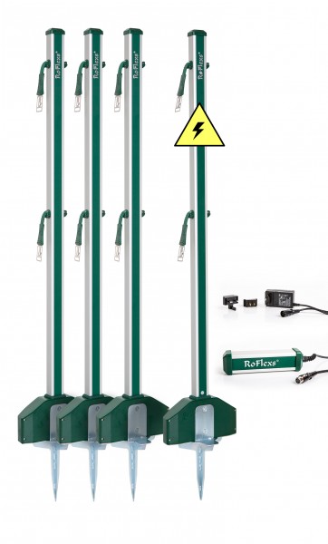 RoFlex Premium E 160 Zaun Set