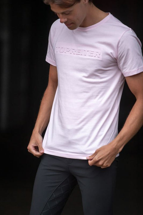 Top Reiter Unisex T-Shirt 3D, Alt Rosa
