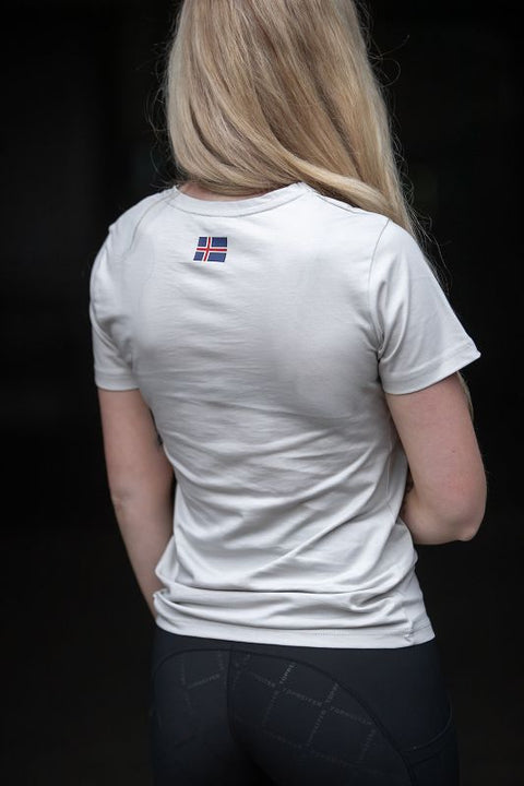 Top Reiter Unisex T-Shirt 3D, Greige