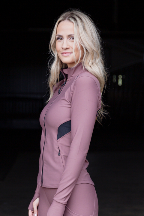 Top Reiter Jacke "ALDA", mauve