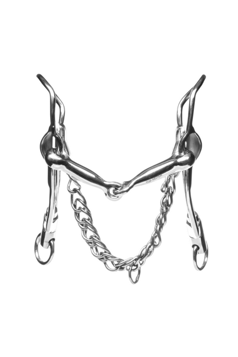 Top Reiter Edelstahl Kandare- Kurz