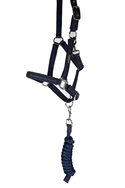 Top Reiter Halfter Glitrandi, Blau
