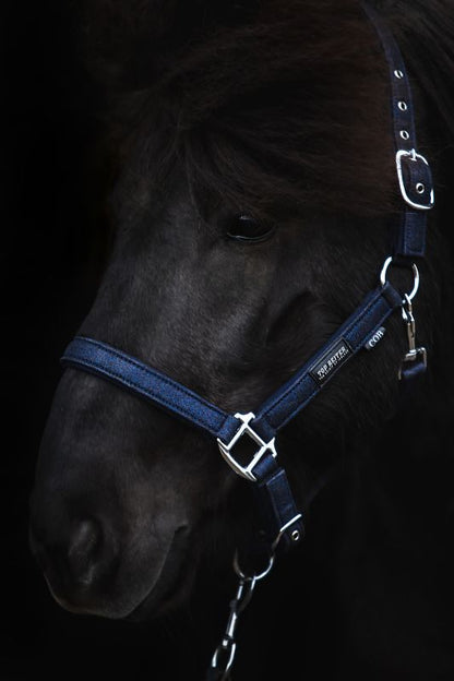 Top Reiter Halfter Glitrandi, Blau