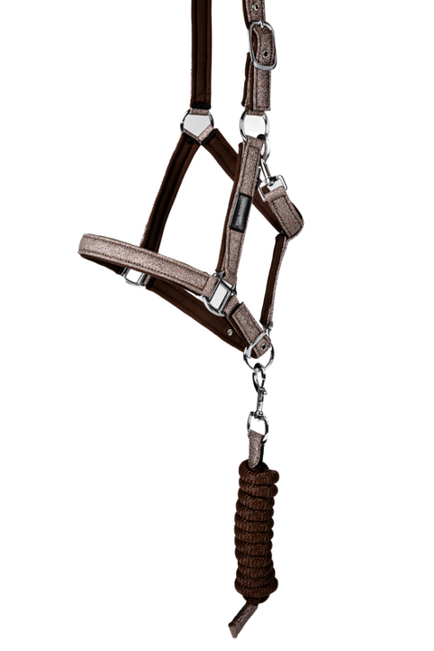 Top Reiter Halfter Glitrandi, Pink