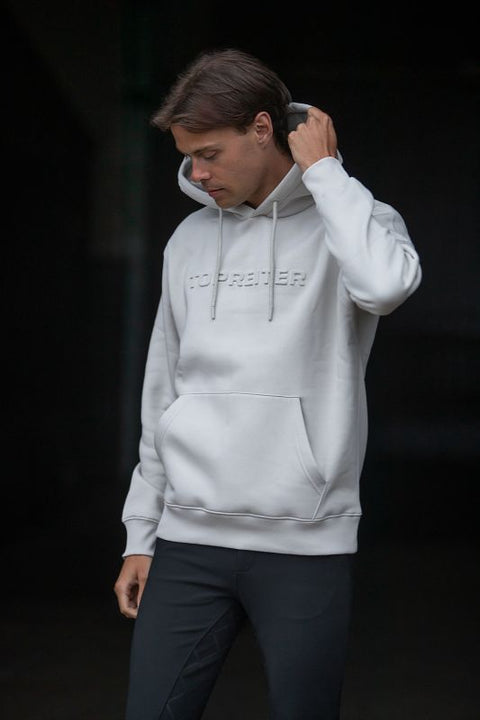 Top Reiter Unisex Hoodie, Greige