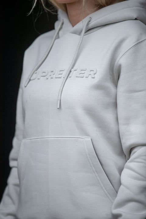 Top Reiter Unisex Hoodie, Greige