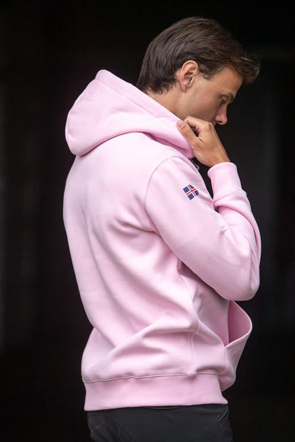 Top Reiter Unisex Hoodie, Alt Rosa